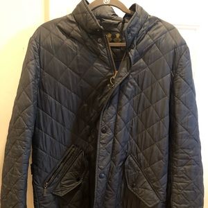 Barbour men’s black coat